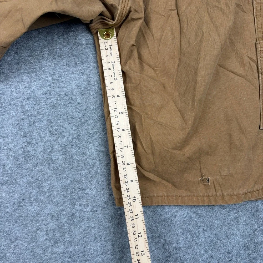 Dickies Canvas Work Shorts Mens 40 Brown Relaxed Fit Utility Rugged Workwear